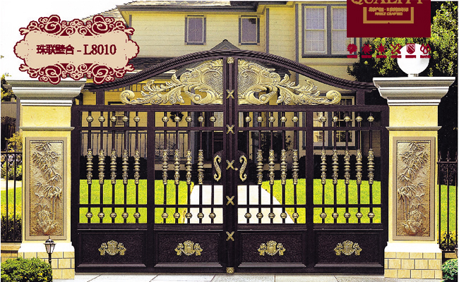 鋁藝別墅門,鋁藝庭院門,鋁藝門別墅門廠家,鋁藝庭院門廠家